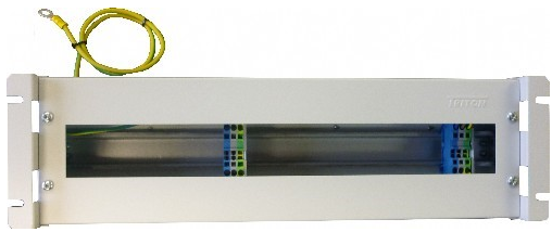 Stromanschluss im Rack